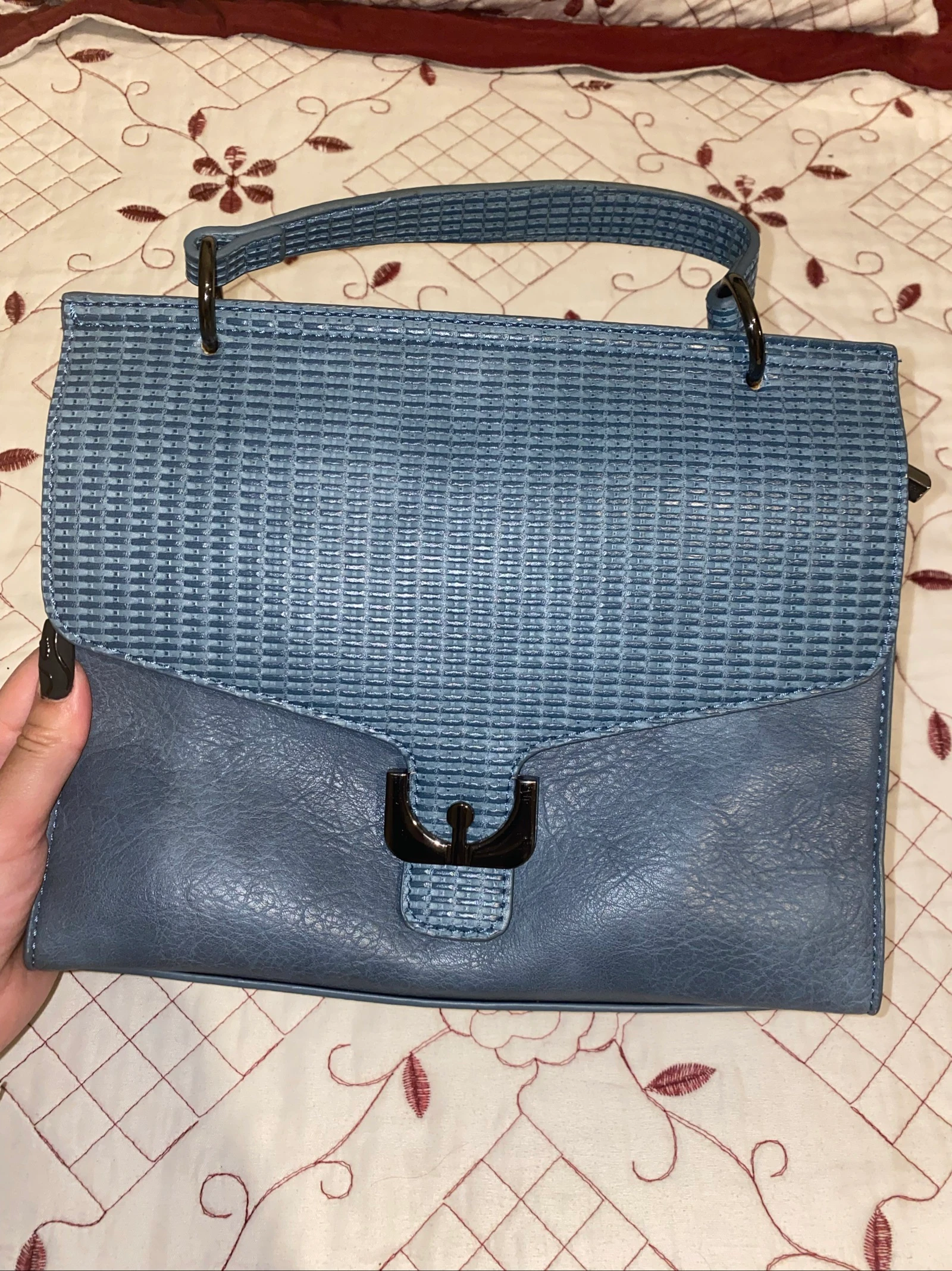 Bolso Mambo azul envejecido – photo 5